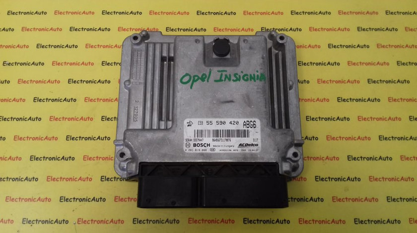 ECU Calculator Motor Opel Insignia 2.0 CDTI, 0281019088, 55590420