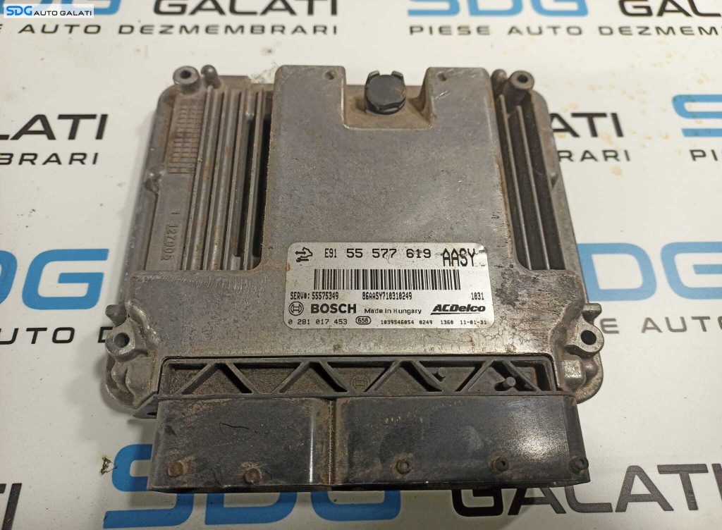 ECU Calculator Motor Opel Insignia A 2008 - 2015 Cod 55577619 0281017453 [L1073] [L1074]