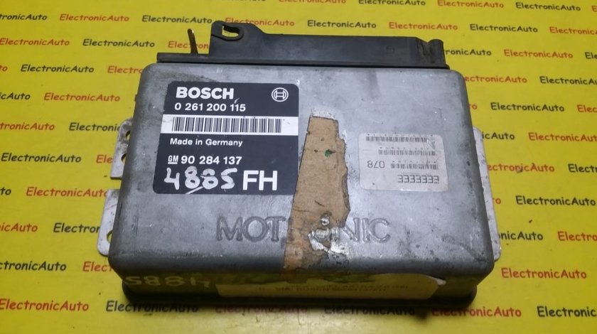 ECU Calculator motor Opel Kadett 2.0 0261200115, 90284137