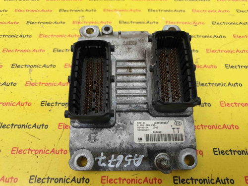 ECU Calculator Motor Opel Meriva 1.4b, 0261208255, 582141, 1039S08962, 55353613 TT