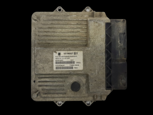 ECU Calculator motor Opel Meriva, 55198927, 7160013504,