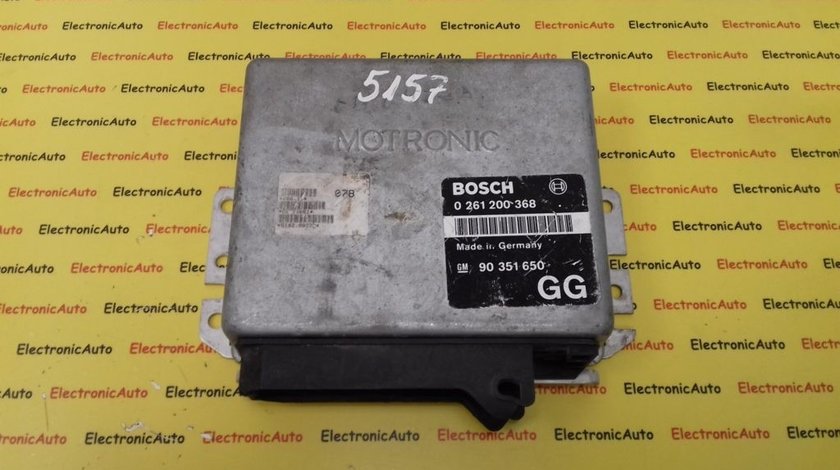 ECU Calculator Motor Opel Omega 2.0, 0261200368, 90351650GG