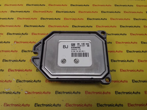 ECU Calculator Motor Opel Omega 2.2, 09146052, 5WK9170,