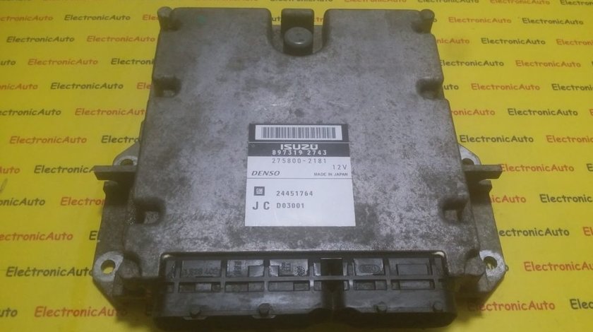 ECU Calculator motor Opel Signum 3.0CDTI 8973192743, 2758002181