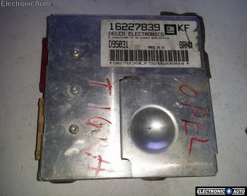 ECU Calculator motor Opel TIGRA 1.4 16227839 KF BRNW