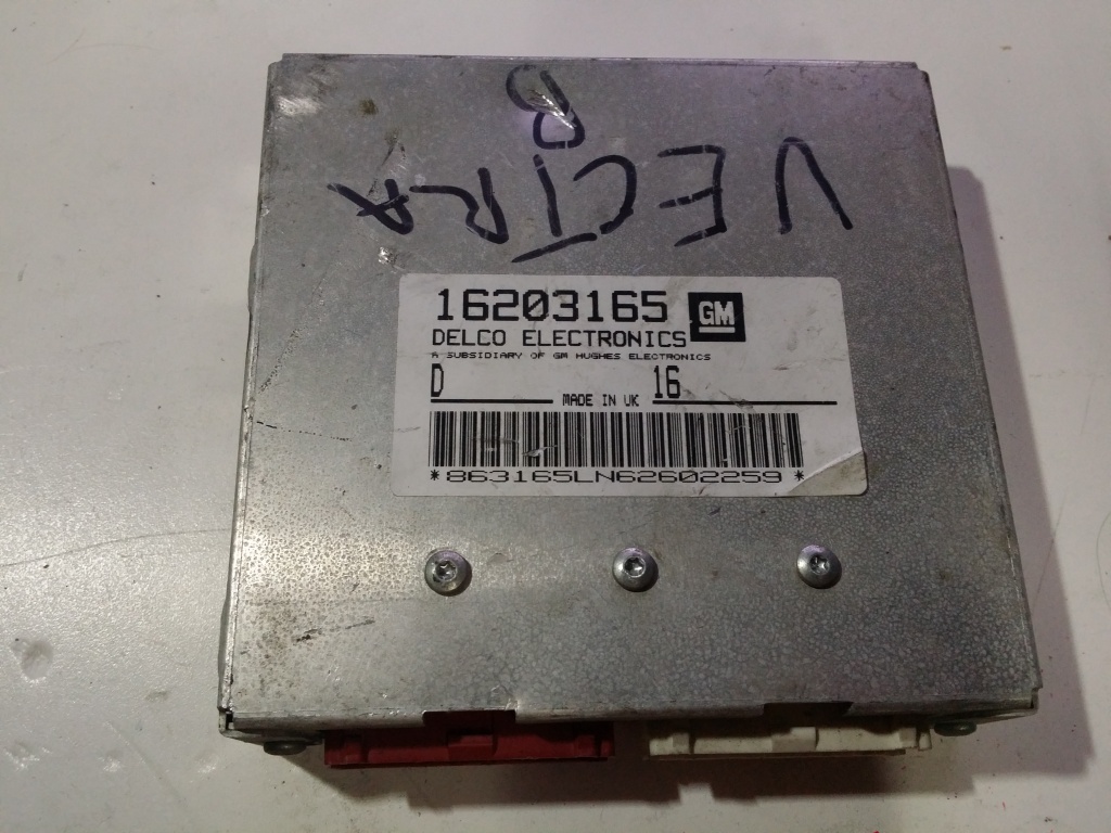 ECU Calculator motor Opel Tigra 1.6 16203165 D
