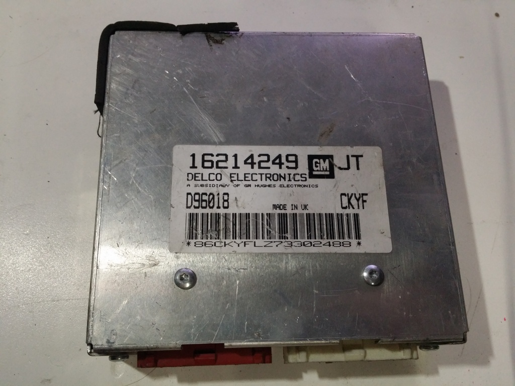 ECU Calculator motor Opel Tigra 1.6 16214249 JT CKYF