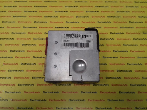 ECU Calculator Motor Opel Tigra 1.6, 16227859, KH BRNY