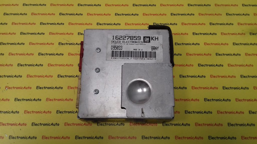 ECU Calculator Motor Opel Tigra 1.6, 16227859, KH BRNY