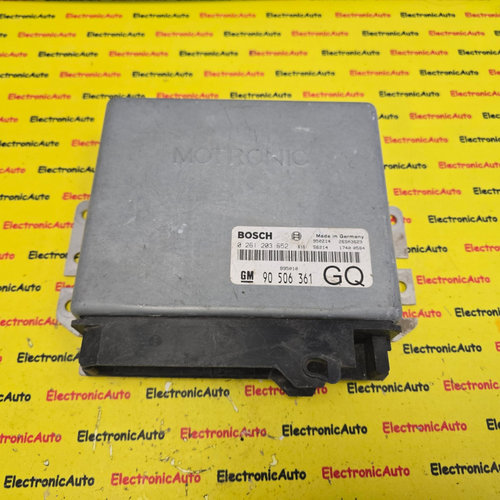 ECU Calculator Motor Opel VECTRA, 0261203652, 90506361 GQ
