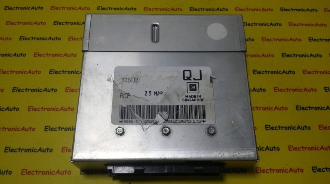 ECU Calculator motor Opel Vectra A 1.6 16164389 QJ AYCP