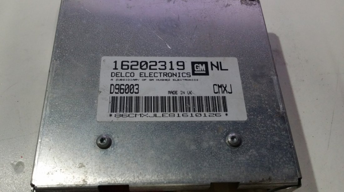 ECU Calculator motor Opel Vectra B 1.6 16202319 NL CMXJ