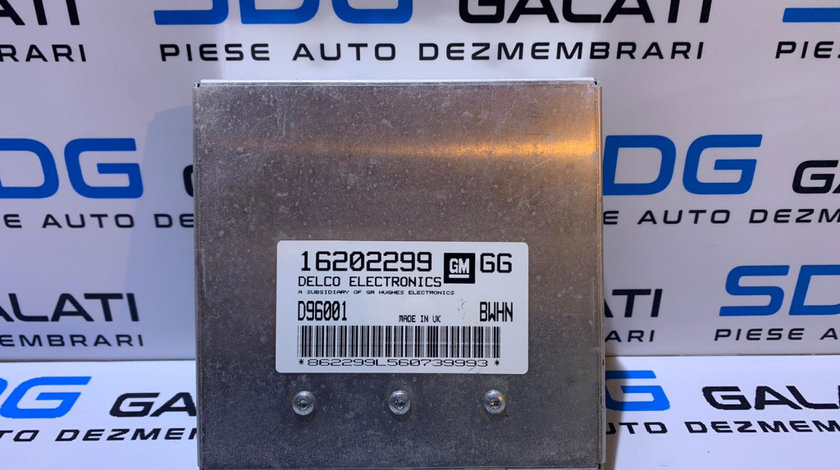 ECU / Calculator Motor Opel Vectra B 1.6 1995 - 2002 Cod: 16202299