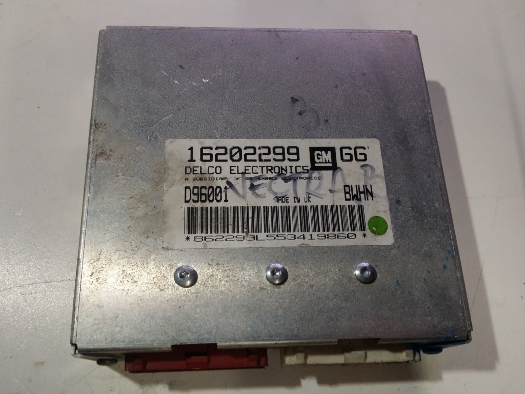 ECU Calculator motor Opel Vectra B 1.6 BWHN 16202299 GG