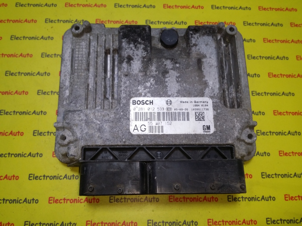 ECU Calculator motor Opel Vectra C 1.9CDTI 0281012533