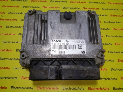ECU Calculator motor Opel Vectra C 1.9CDTI 0281012869, 55201790