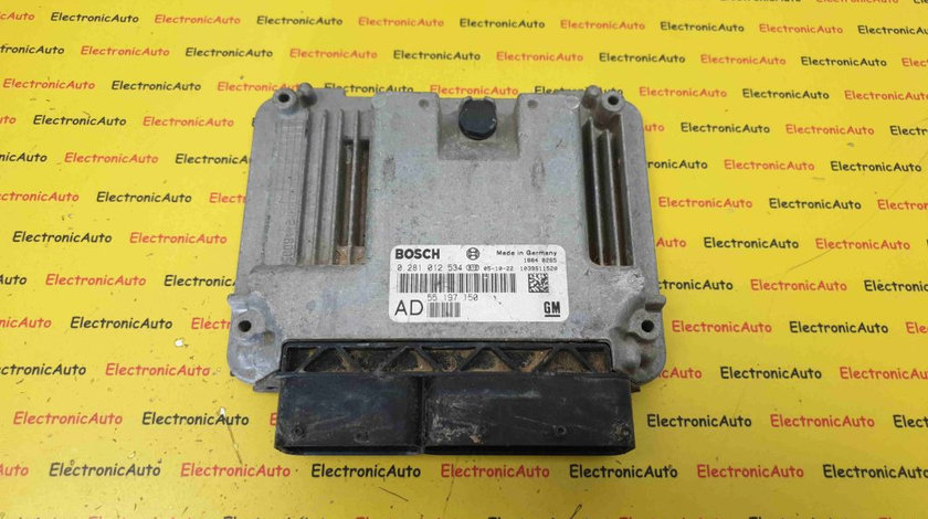 ECU Calculator Motor Opel Vectra C 1.9CDTi, 55197150, 0281012534