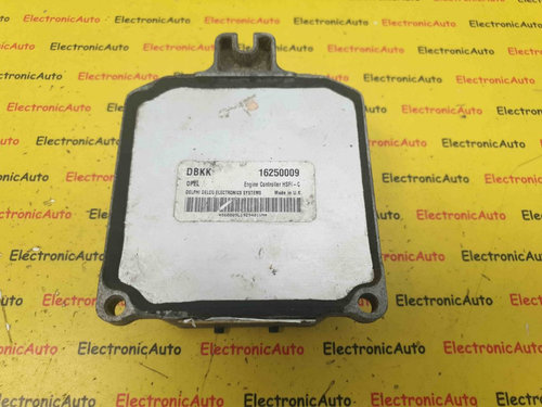 ECU Calculator Motor Opel Zafira 1.6, 16250009 MJ, DBKK, D99002