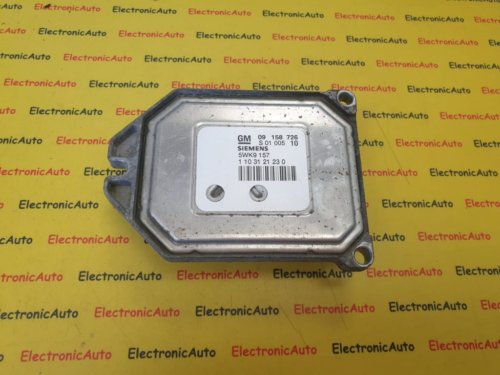 ECU Calculator motor Opel Zafira 1.8 09158726, 5WK9157
