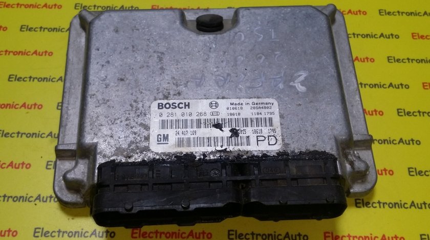 ECU Calculator motor Opel Zafira 2.0DTI 0281010268