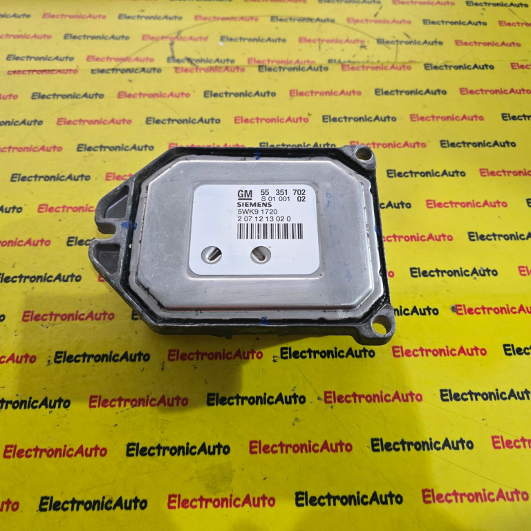 ECU Calculator motor Opel Zafira ASTRA, 1.8, 55351702, 5WK91720,