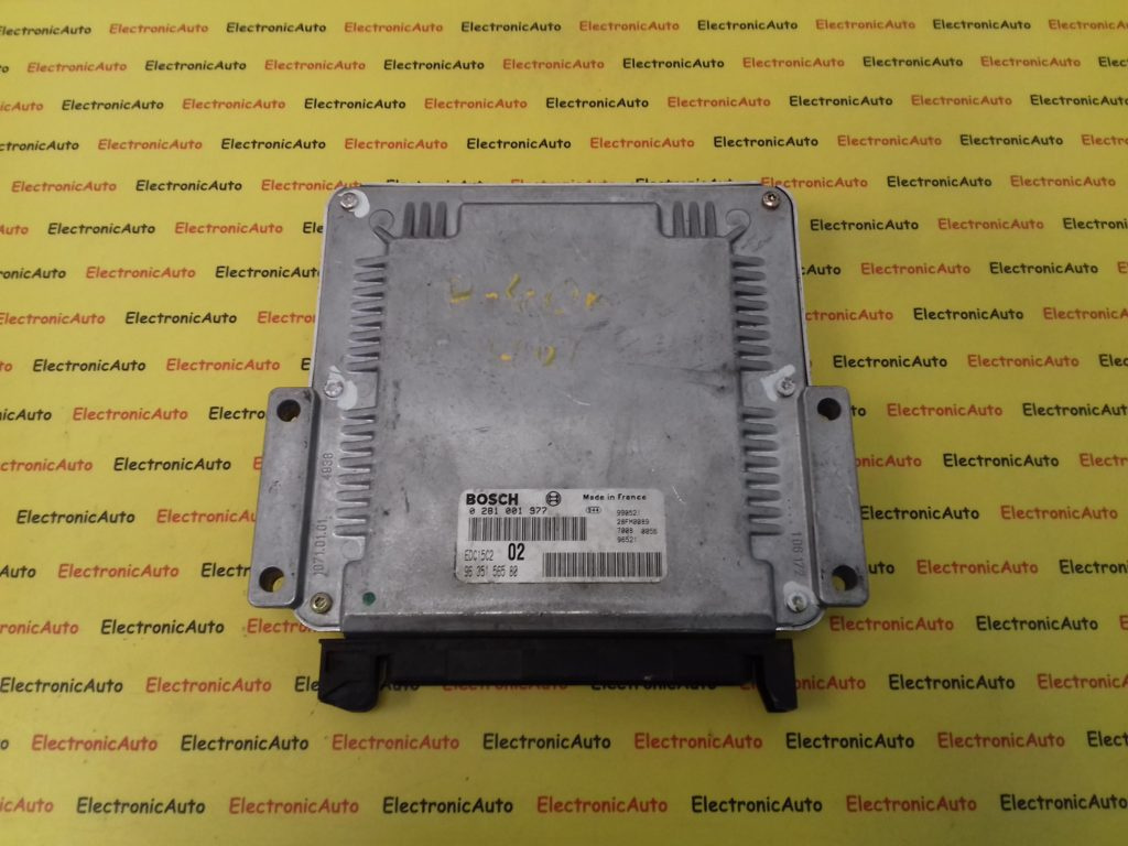 ECU Calculator motor Peugeot 0281001977