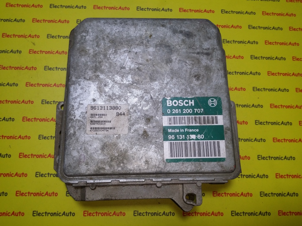 ECU Calculator motor Peugeot 106 1.0 0261200707, 9613113880