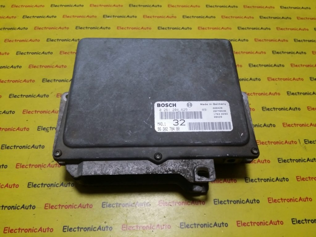 ECU Calculator motor Peugeot 106 1.0 0261204625, 9630278480