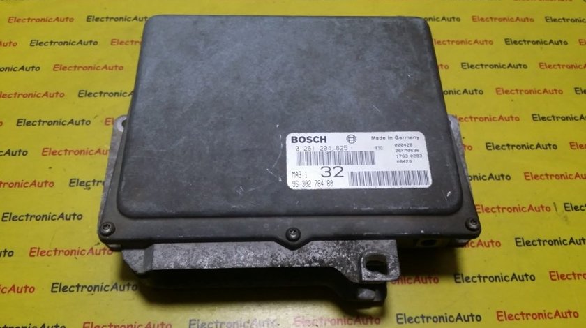 ECU Calculator motor Peugeot 106 1.0 0261204625, 9630278480