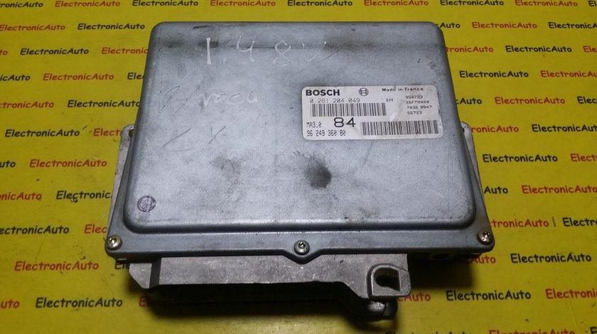 ECU Calculator motor Peugeot 106 1.4 0261204049, 9624936080