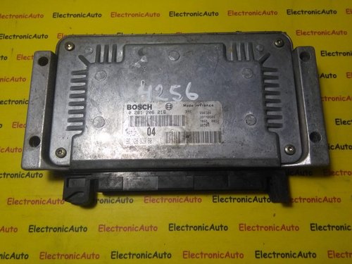 ECU Calculator motor Peugeot 206, 0261206216, 9632693980,