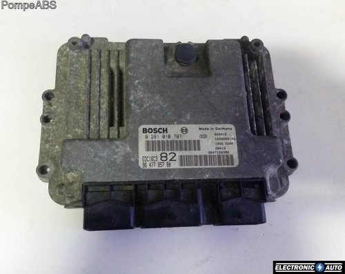 ECU Calculator motor Peugeot 206 0281010707
