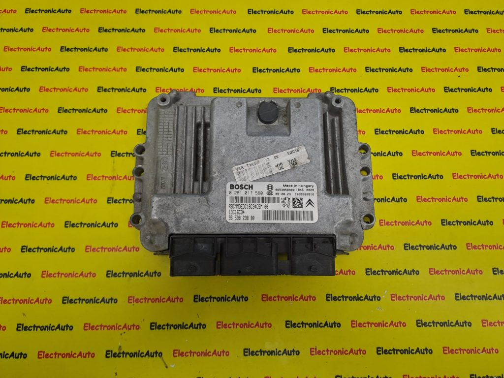 ECU Calculator motor Peugeot 206 0281011560, 9659823880
