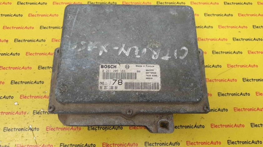 ECU Calculator Motor Peugeot 206 1.1, 9635116680, 0261206153, MA3.1 78