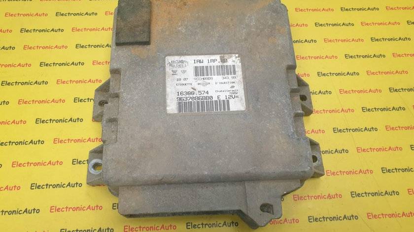 ECU Calculator motor Peugeot 206 1.1 9637086880, IAW1AP80