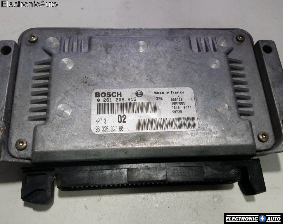 ECU Calculator motor Peugeot 206 1.4 0261206213 9632693780