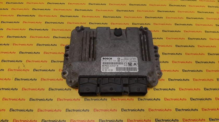 ECU Calculator motor Peugeot 206 1.4HDI 9659341880, 0281012528