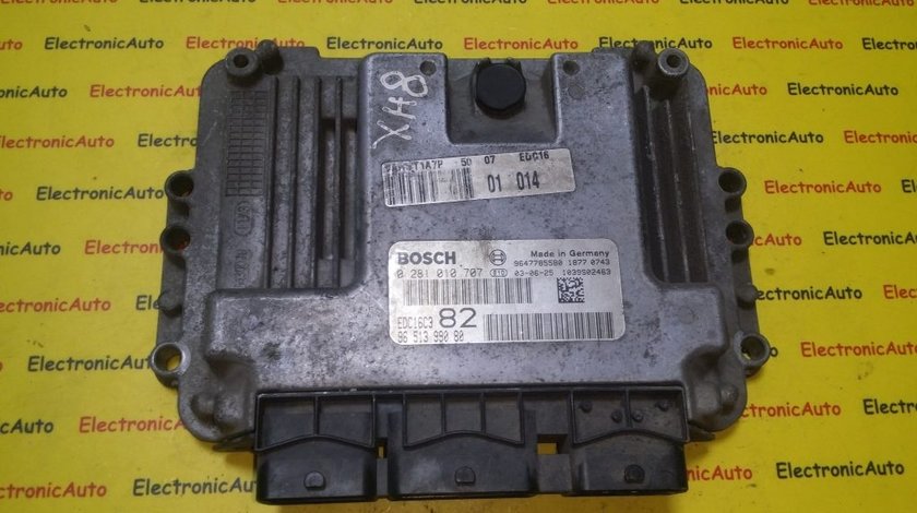 ECU Calculator motor Peugeot 206 1.4HDI 0281010707, 9651399080
