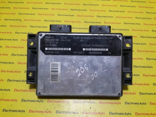 ECU Calculator motor Peugeot 206 1.9 9641390180, R04080030B