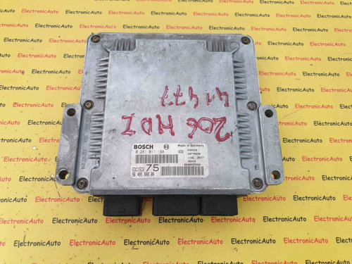 ECU Calculator Motor Peugeot 206 2.0HDdi, 0281011188, 9648588880, 9640938680, EDC15C275,