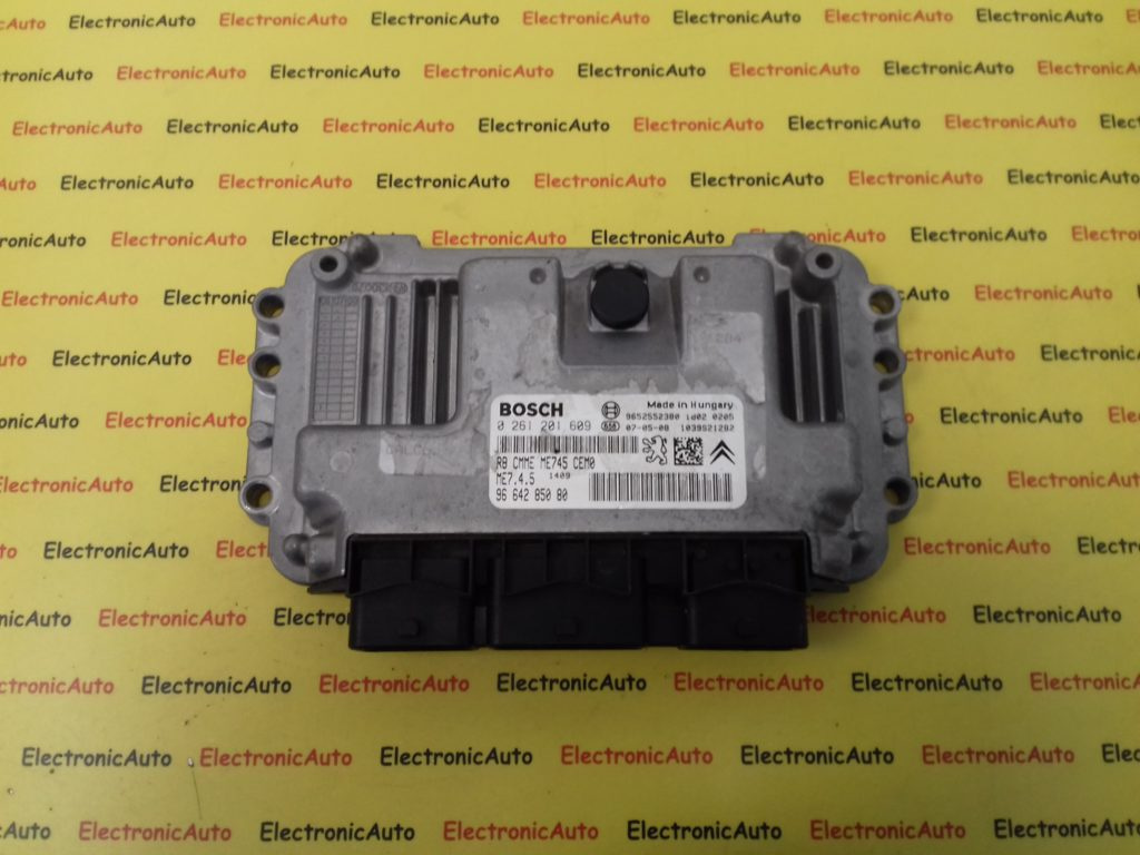 ECU Calculator Motor Peugeot 206, 9664285080, 0261201609, 9652552380