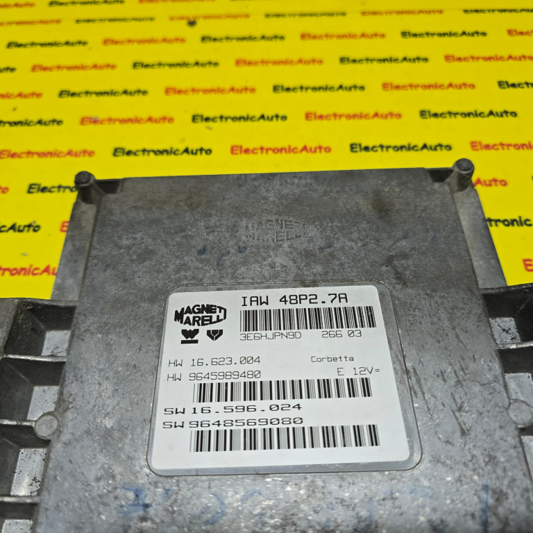 ECU Calculator Motor Peugeot 206, Citroen C2, 9648569080, 9645989480, IAW48P27A,