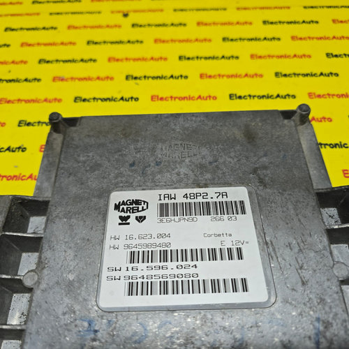 ECU Calculator Motor Peugeot 206, Citroen C2, 9648569080, 9645989480, IAW48P27A,