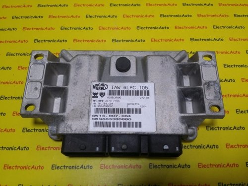 ECU Calculator Motor Peugeot 207 1.4, IAW6LPC105, 16807064, 9663380880, 9654596080