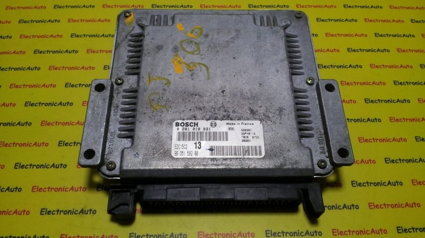 ECU Calculator motor Peugeot 306 2.0 HDi 0281010031, 9635158280