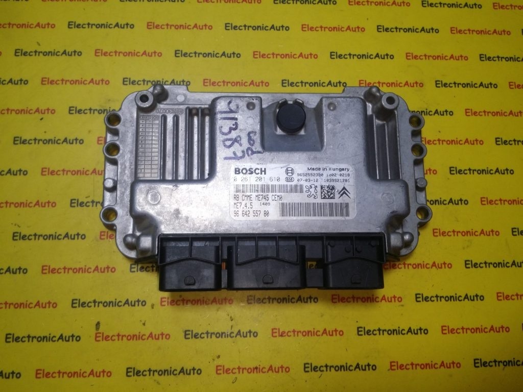 ECU Calculator motor Peugeot 307 1.6 0261201610, 9664255780, 9652552380,