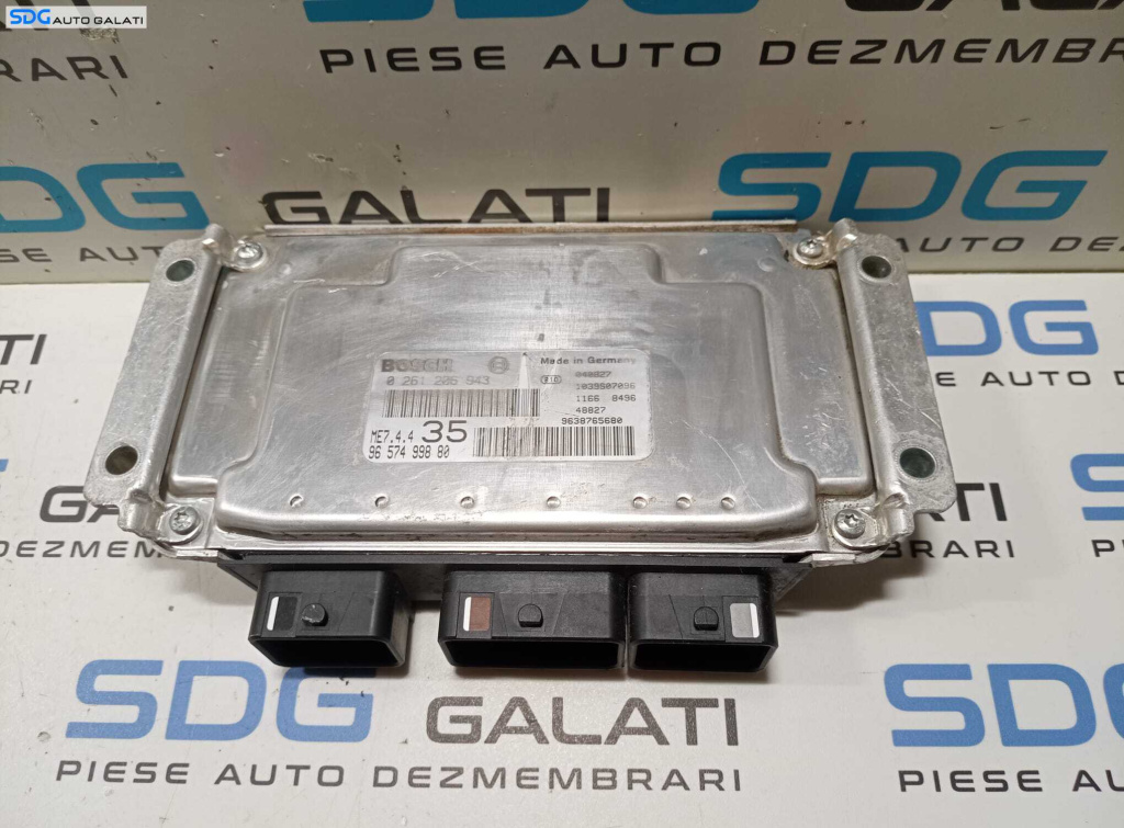 ECU Calculator Motor Peugeot 307 1.6 16V 2002 - 2008 Cod 0261206943 [M4907]