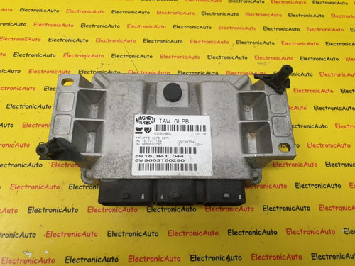 ECU Calculator Motor Peugeot 307, 9663160280, 9659580780, IAW6LPB,