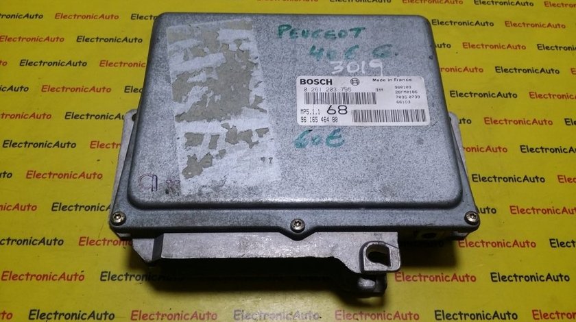 ECU Calculator motor Peugeot 406 1.8 0261203795, 9616546480