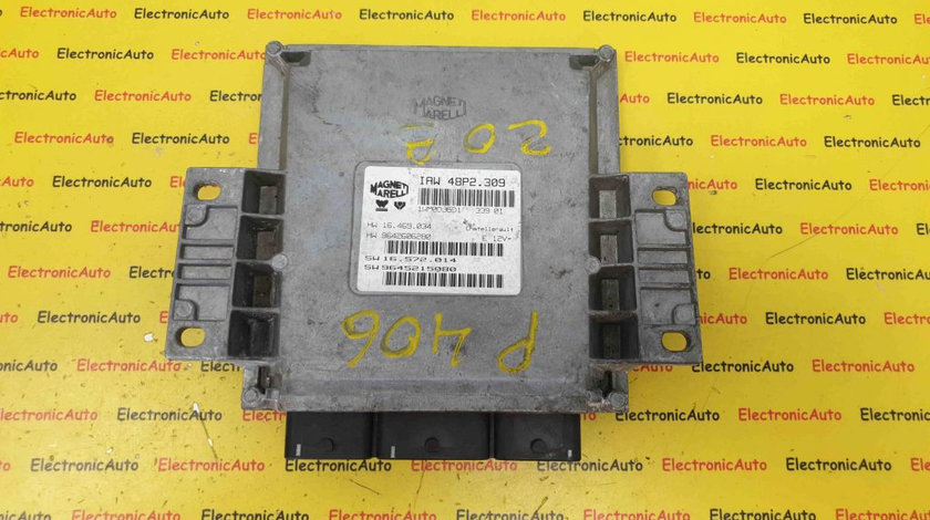 ECU Calculator Motor PEUGEOT 406 2.0, IAW48P2309, SW16572014, HW16469034